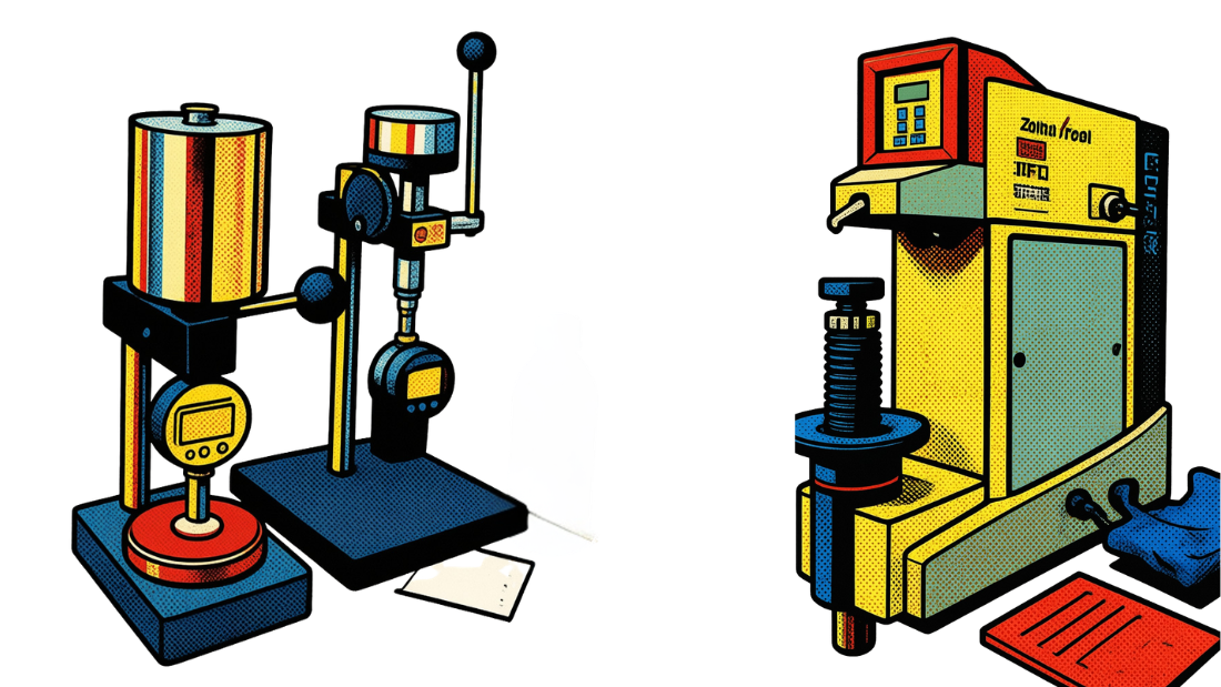 Ilustrasi Hardness Test